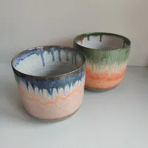 Hand Thrown Ceramic Plant Pot