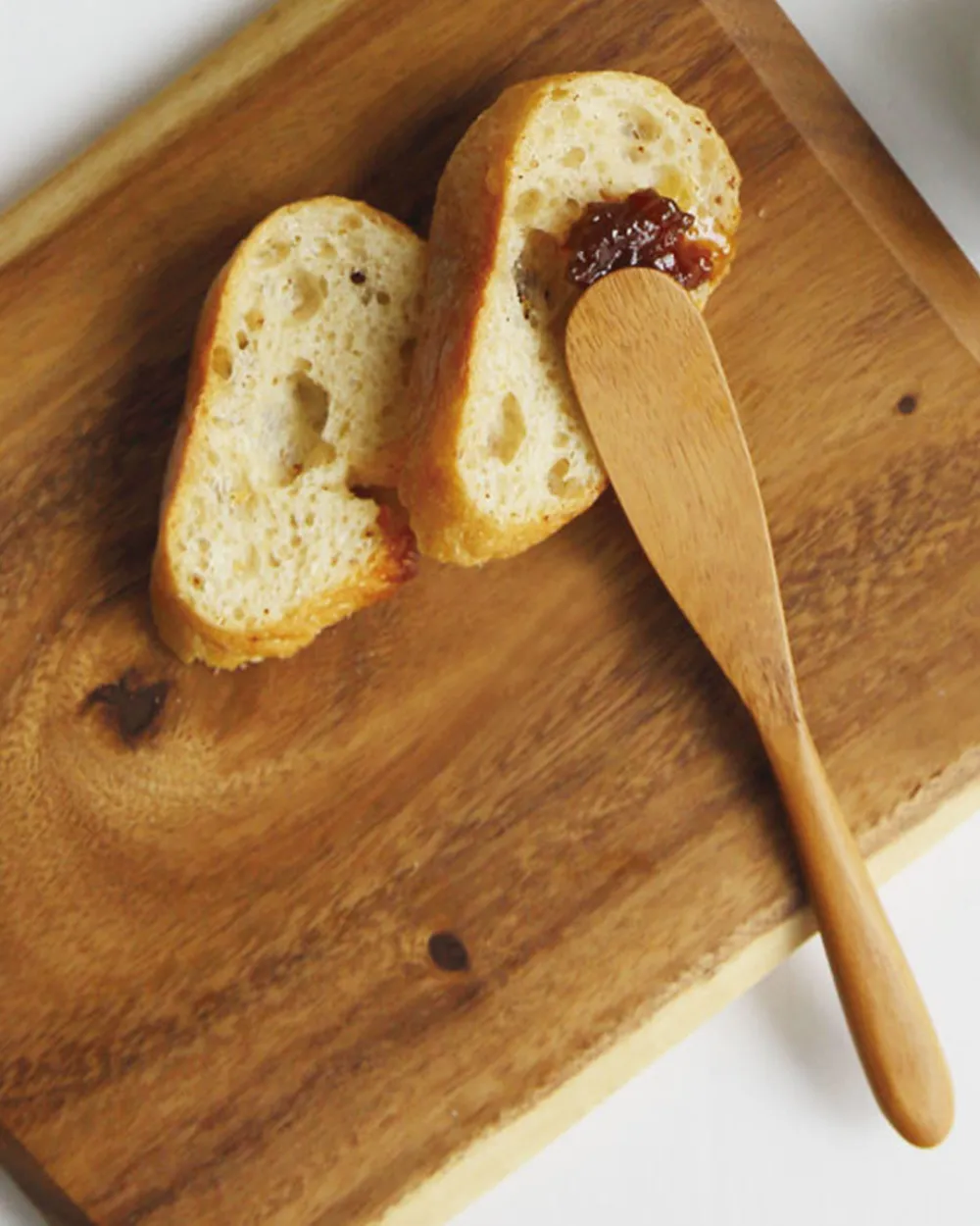 Teak Jam Butter Spreader