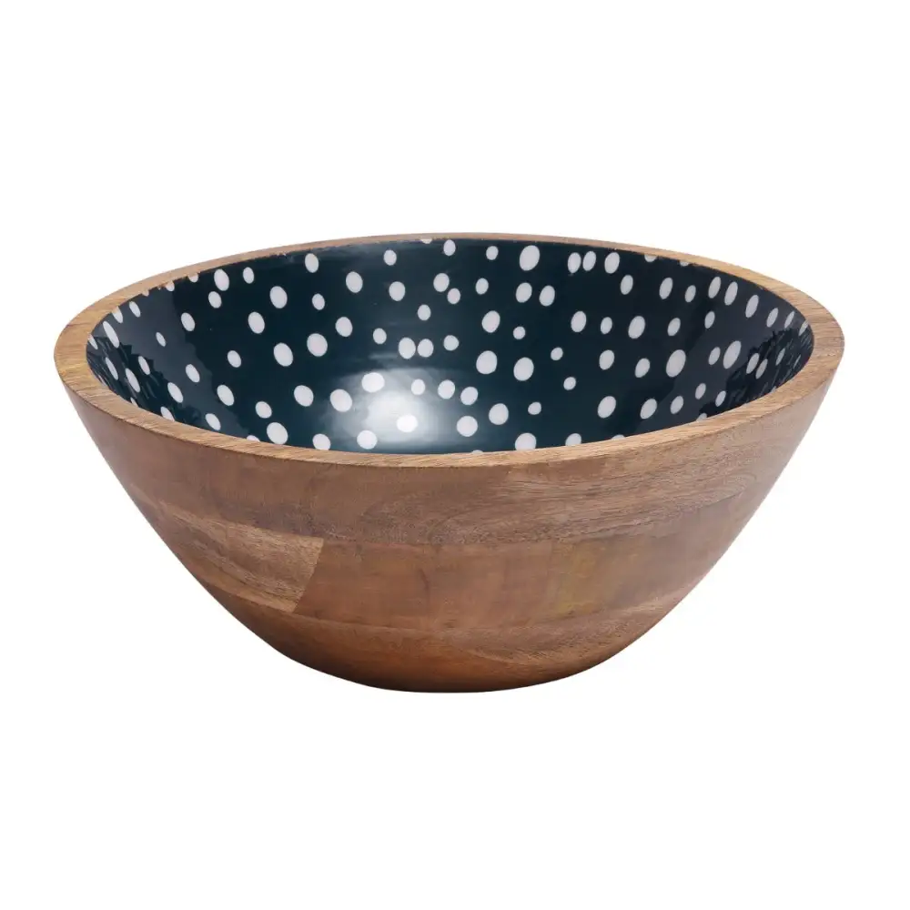 Mango Wood Salad Bowl for Snack Serving