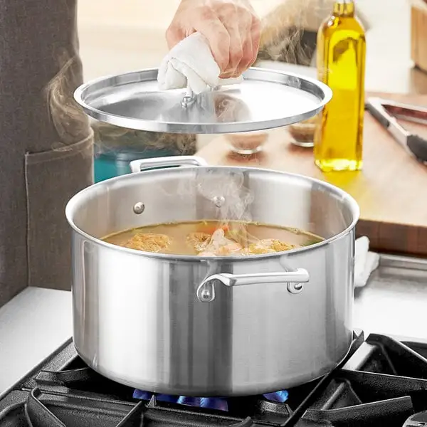 Everyday Tri Ply Stainless Steel Stock Pot with Cover