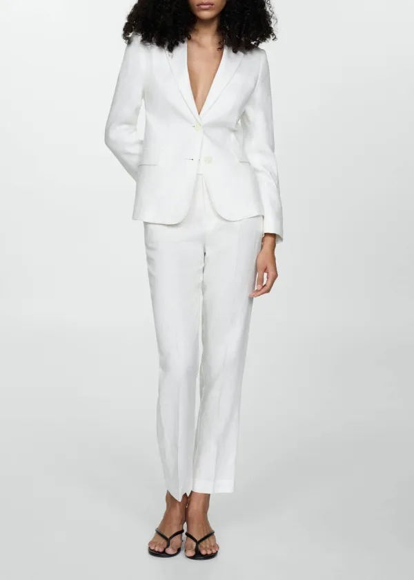 Linen Suit Pants
