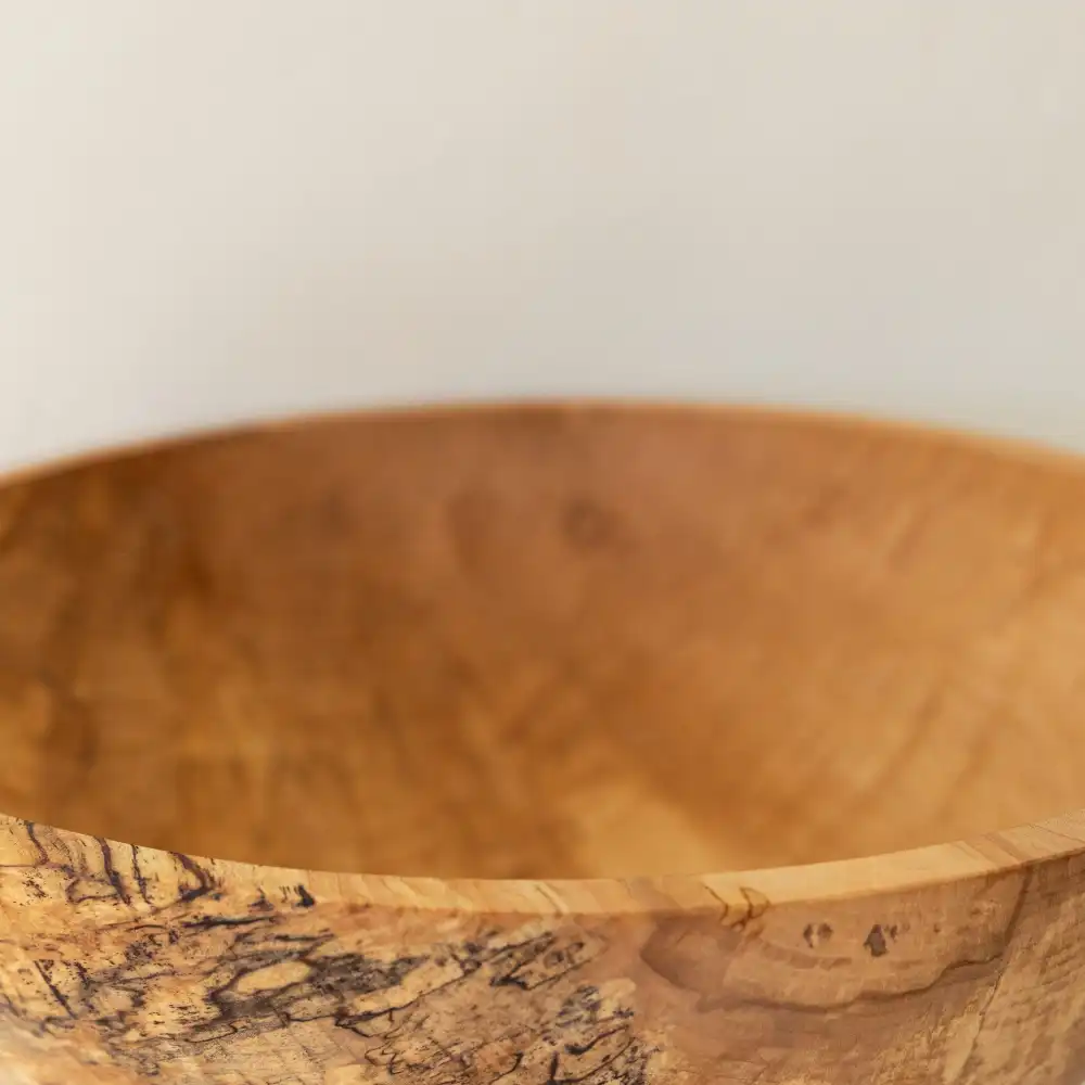 Handcrafted Wooden Salad Bowl
