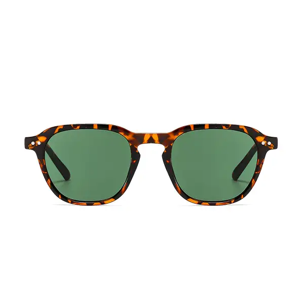 Round Gradient Lens UV Protective Polycarbonate Fashion Sunglasses
