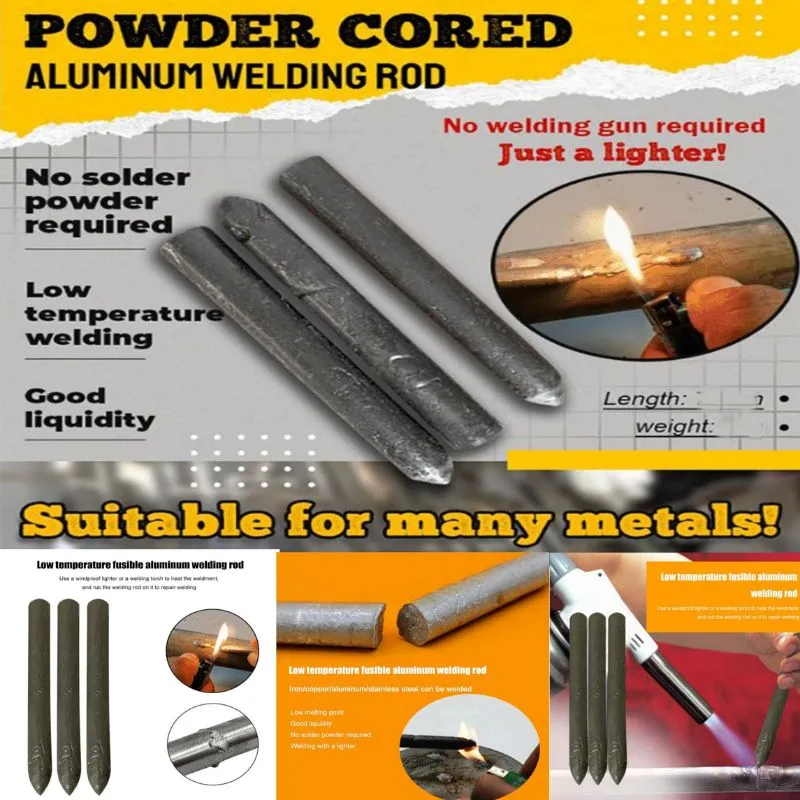 Powder Cored Aluminum Welding Rod (pack of 3)