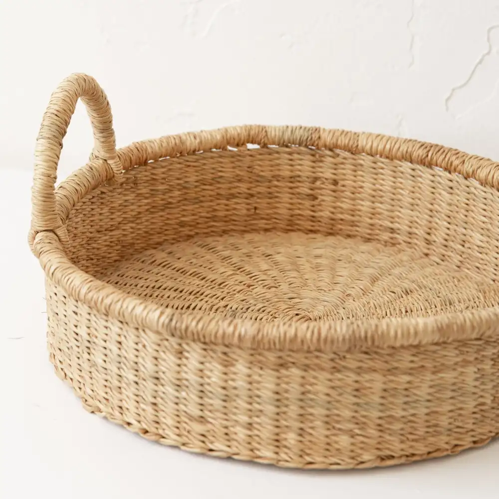 Woven Round Basket