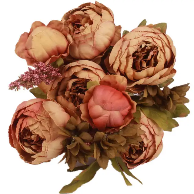 Room Artificial Peony Bouquet