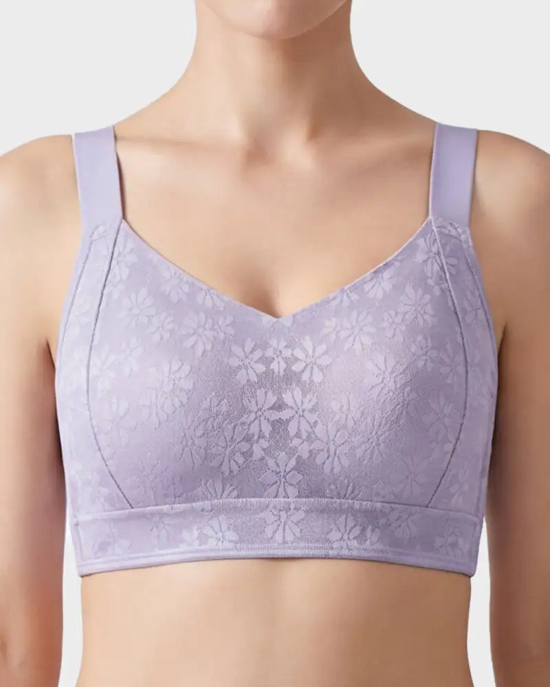 No-Bulk Full Coverage Lace Bra