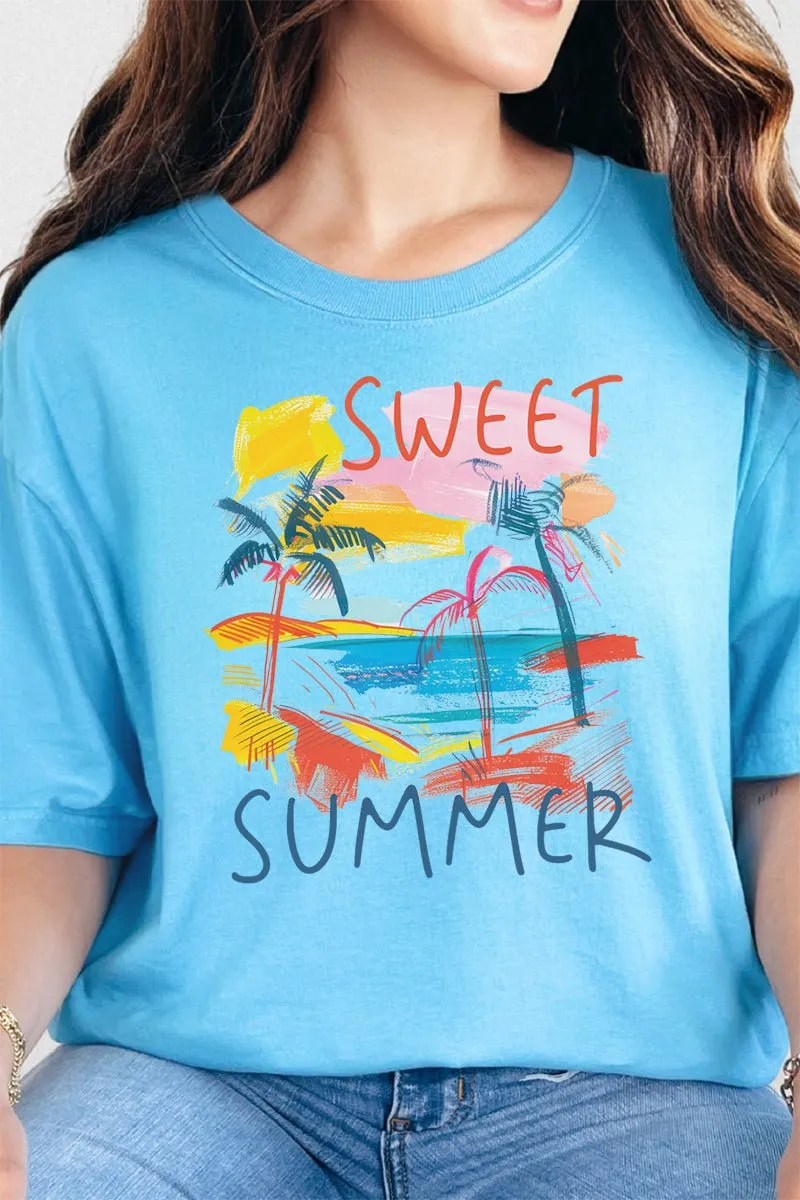 Sweet Summer Palms Tee