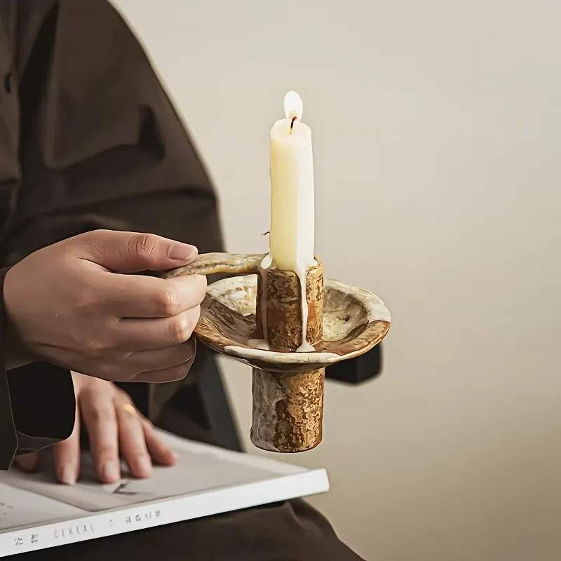 Vintage Handle Candle Stand