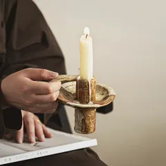 Vintage Handle Candle Stand