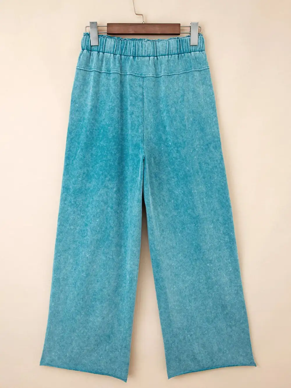 Sequin High Rise Drawstring Pocketed Pants