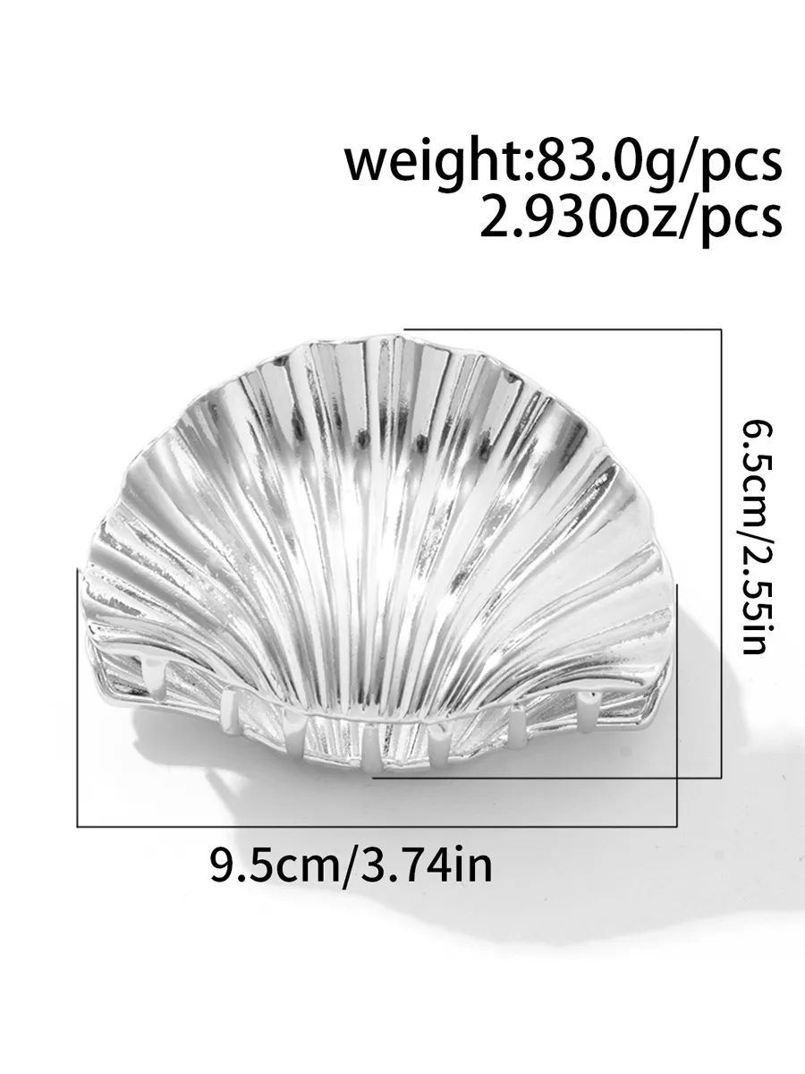 Mira Alloy Shell Hair Clip