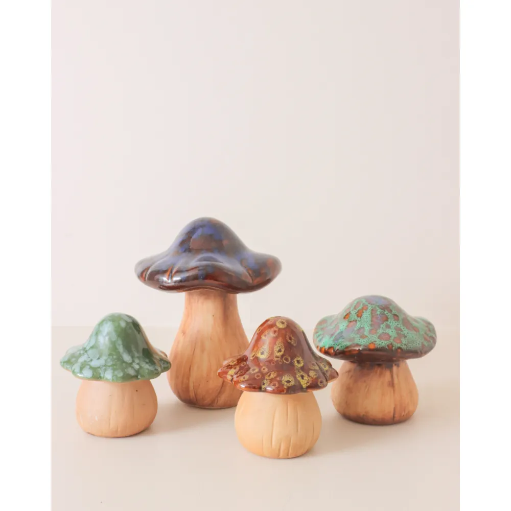 Toadstool Figurine Set