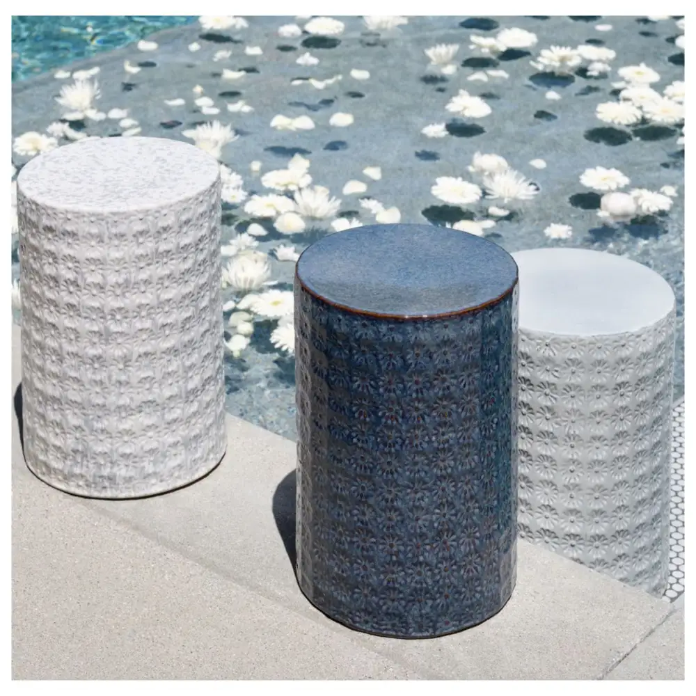 Textured Layered Classic Side Table