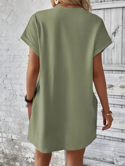 Classic Tee Short-Sleeve Cotton Mini Dress