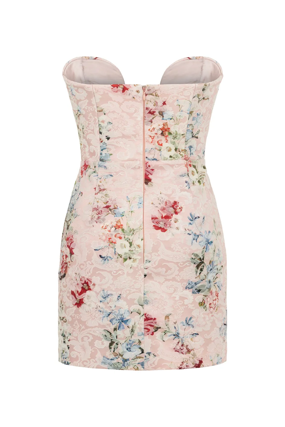 Flora Mini Dress-Pink