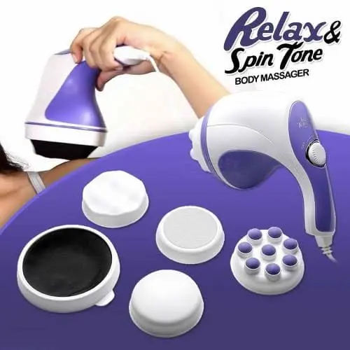 Electric Relax & Spin body massager/ Relax & tone