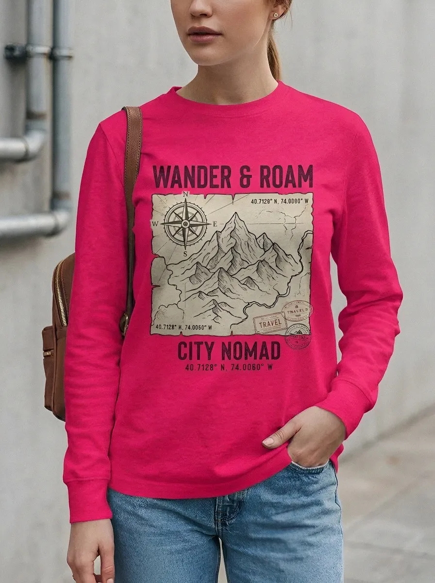 Travel Lover Mountain Sweatshirt