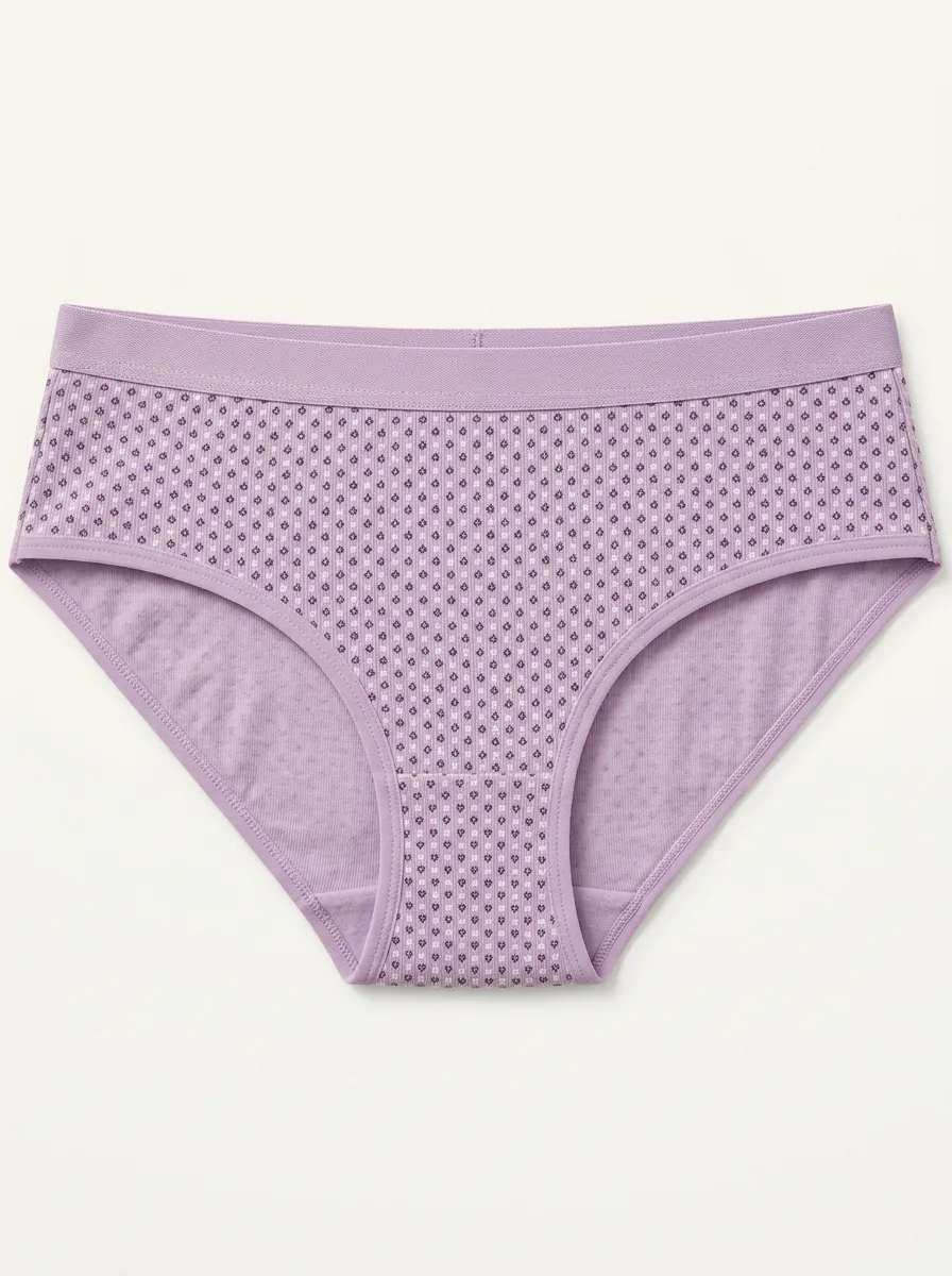 Women's Floral Geometric Printed Briefs