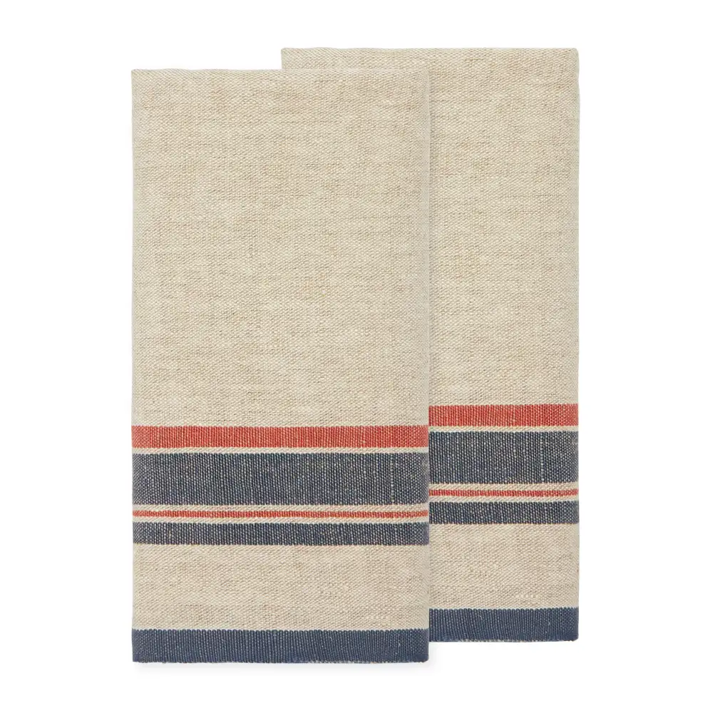 Classic Border Tea Towel Set