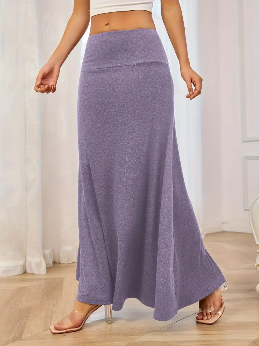 Open Elastic Skirt