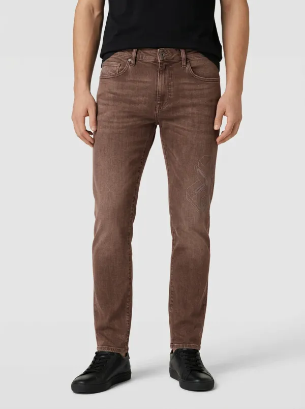 Men's Geometric Graphic Stretch Jeans