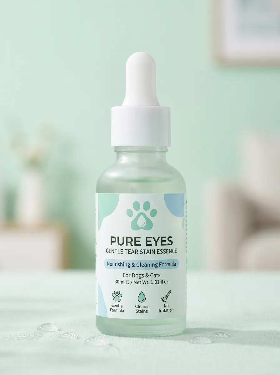Pet Care Paw Print Pet Tear Stain Care Serum
