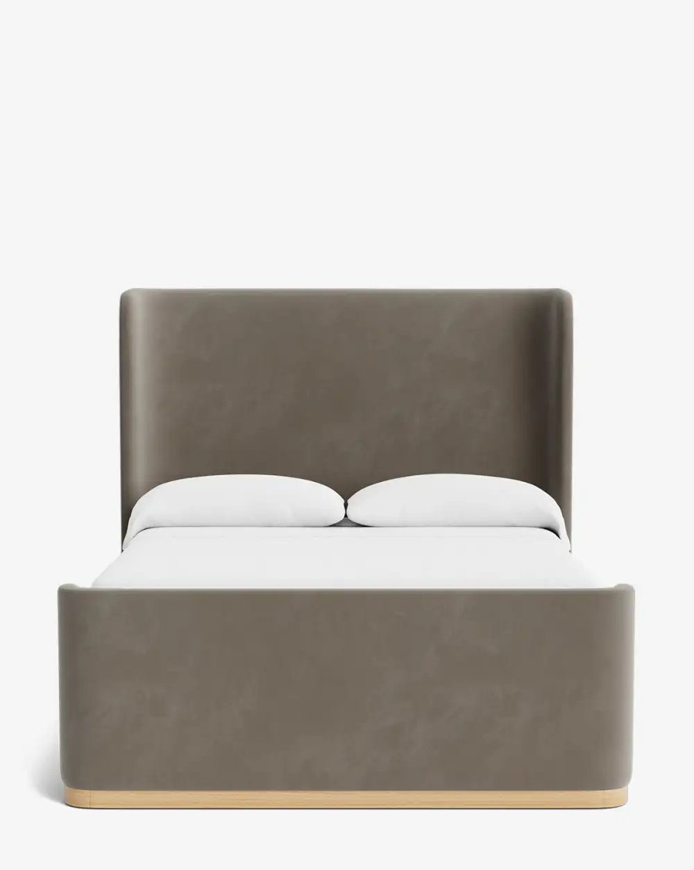 Upholstered Wood Bed