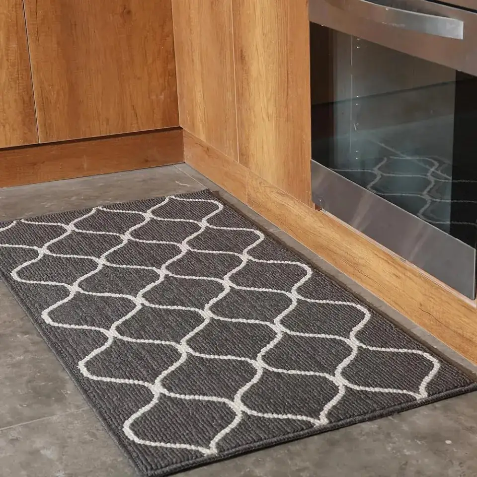 Simple Trellis Kitchen Floor Mat