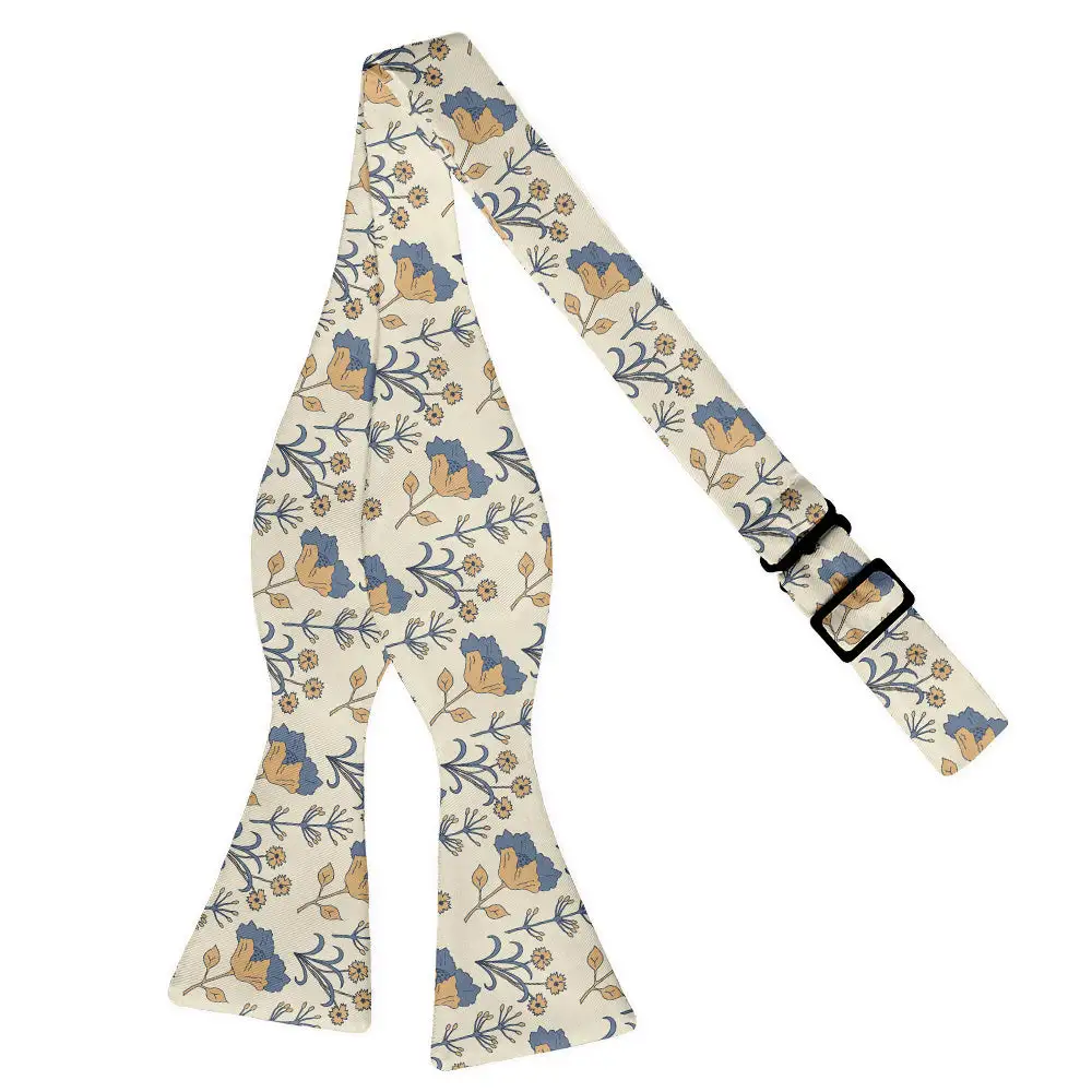 The Lyn Floral Motif Bow Tie