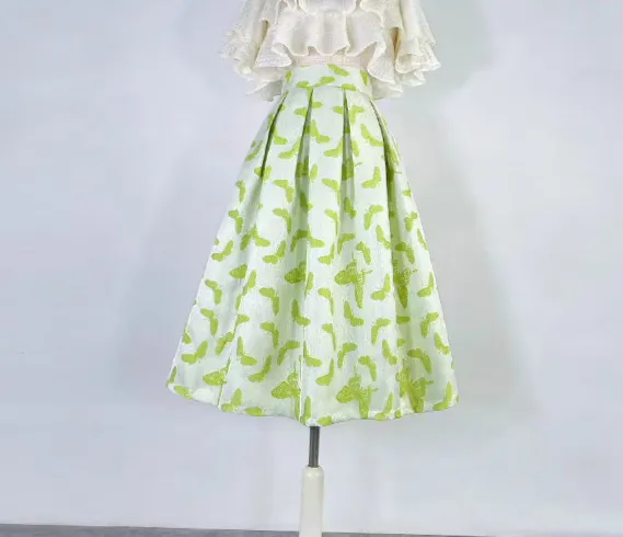 Flexible Picnic High Waist Skirt