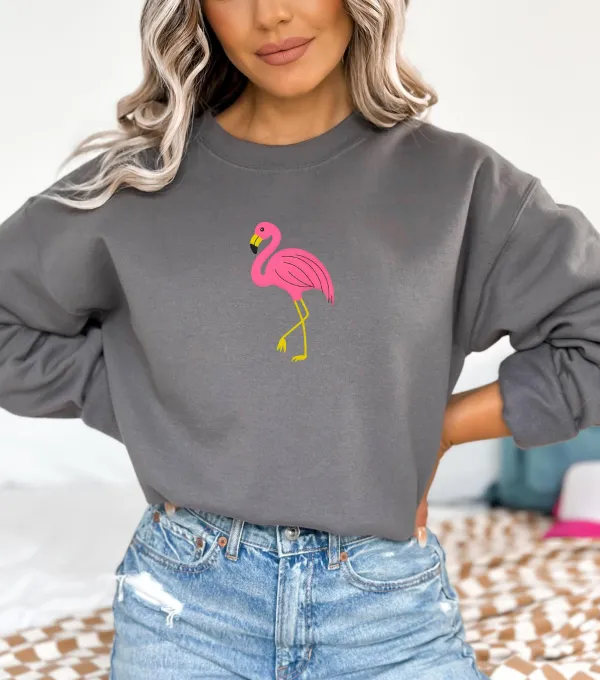 Boho Flamingo Sweatshirt