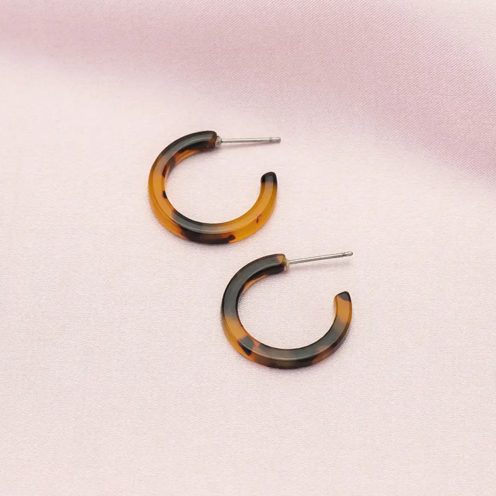 Retro Leopard Print Earrings