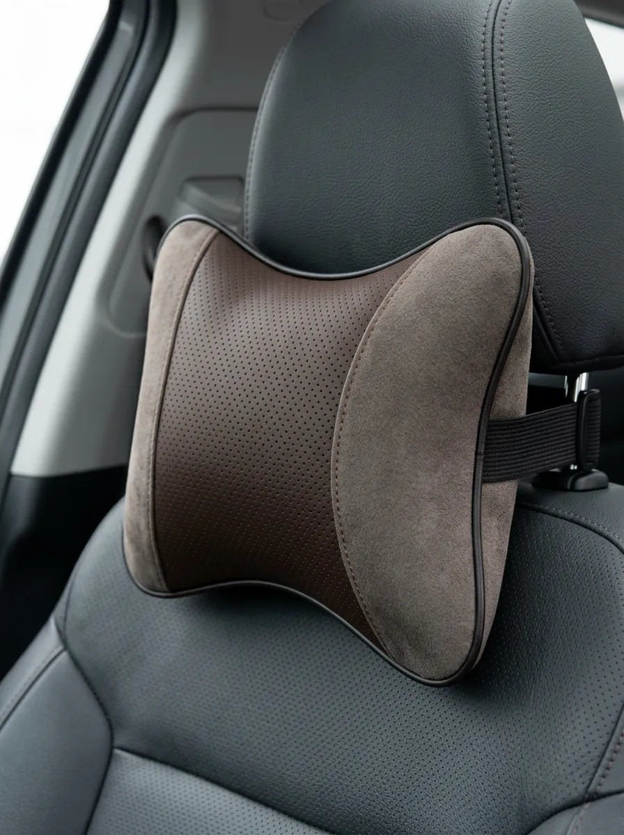 Refined Easy-Care-Look Car Neck Support Pillow