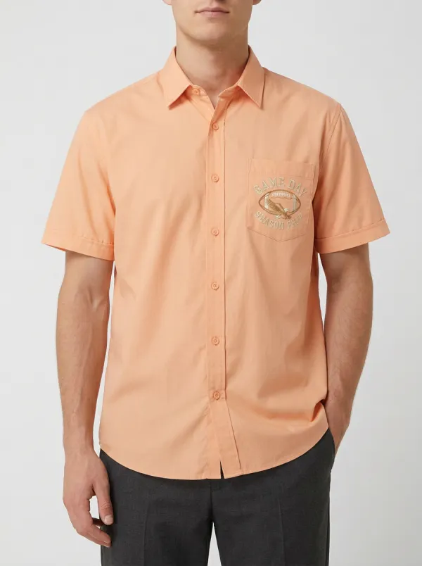 Football Graphic Casual Shirt