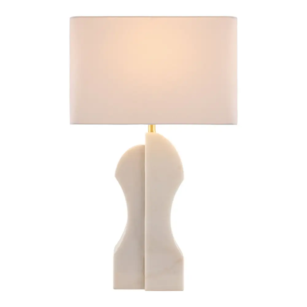 Marble Iron Table Lamp
