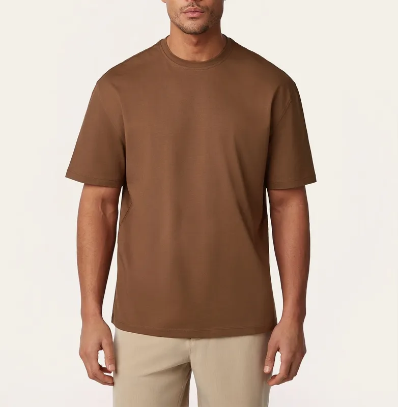Heavyweight Relaxed Fit T-Shirt Brown