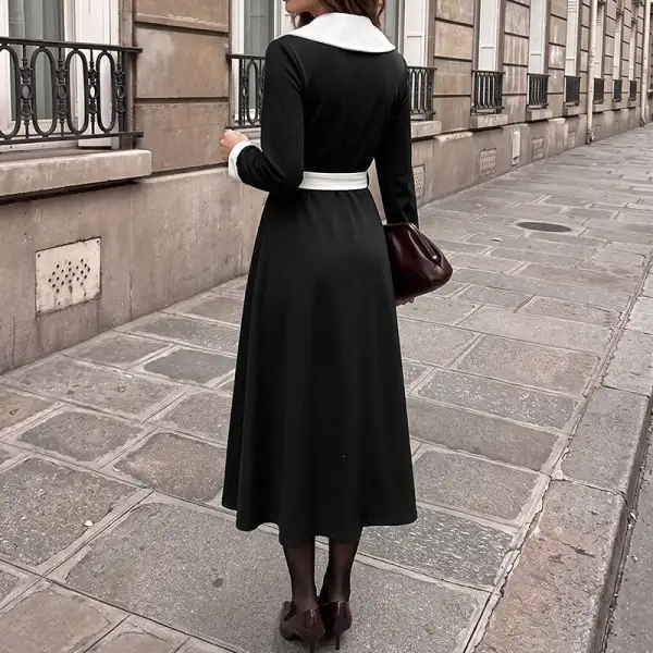 Women's Wrap Belted Dress