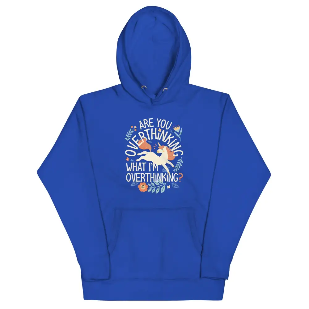 Overthinking Thought Graphic Hoodie