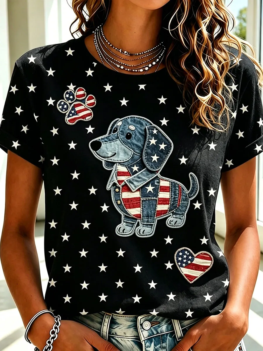 Women's American Dog T-Shirt