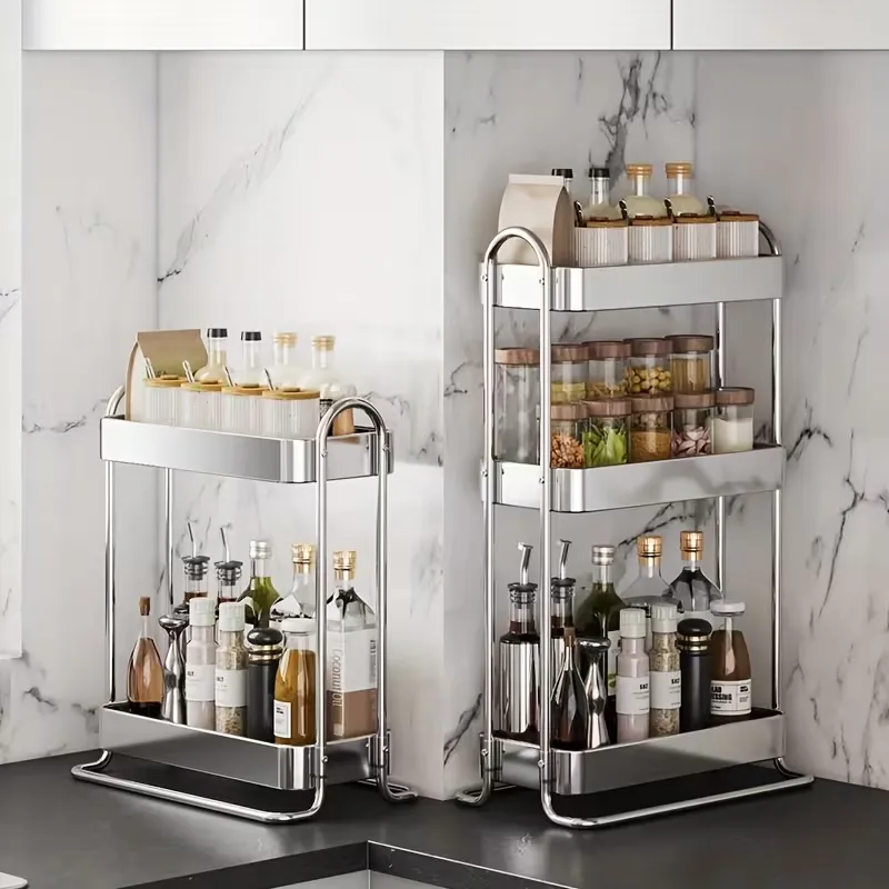 Stainless Steel Kitchen Storage Cart