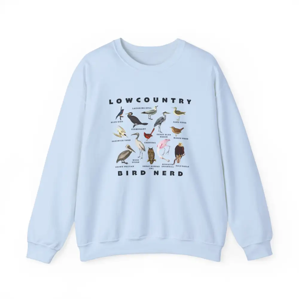 Bird Watcher Graphic Crewneck Sweatshirt