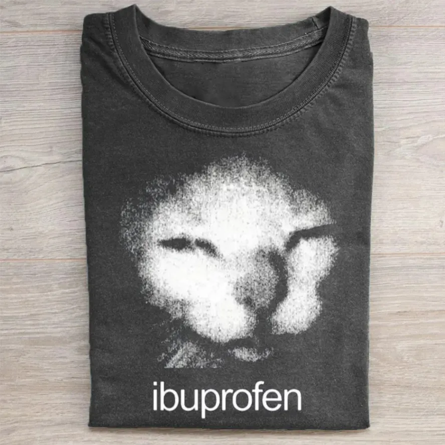 Funny Ibuprofen Cat Meme Tee