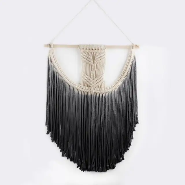 Classic Knitted Boho Macrame Decorative Wall Accent