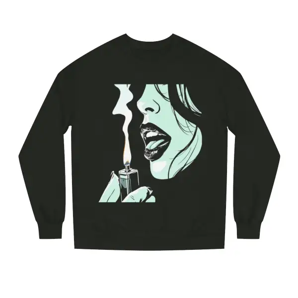 Pop Art Graphic Crewneck Sweatshirt