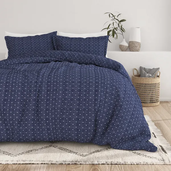 Polkadot Pattern Duvet Cover Set