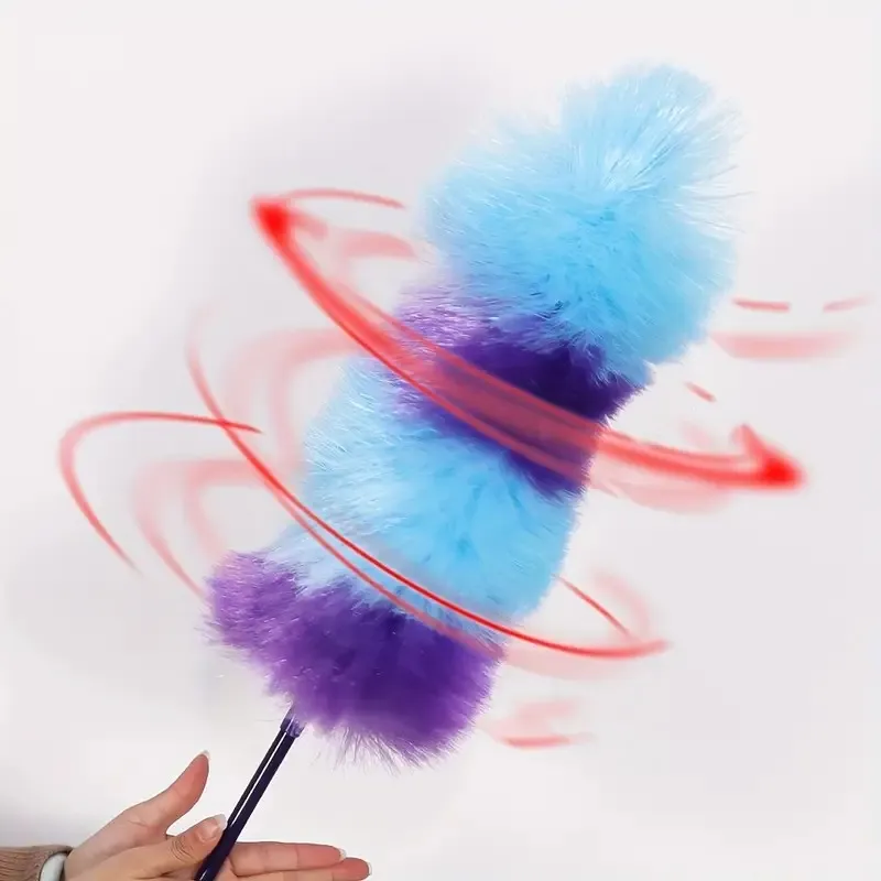 Heavy-Duty, Flexible And Foldable Cleaning Feather Duster
