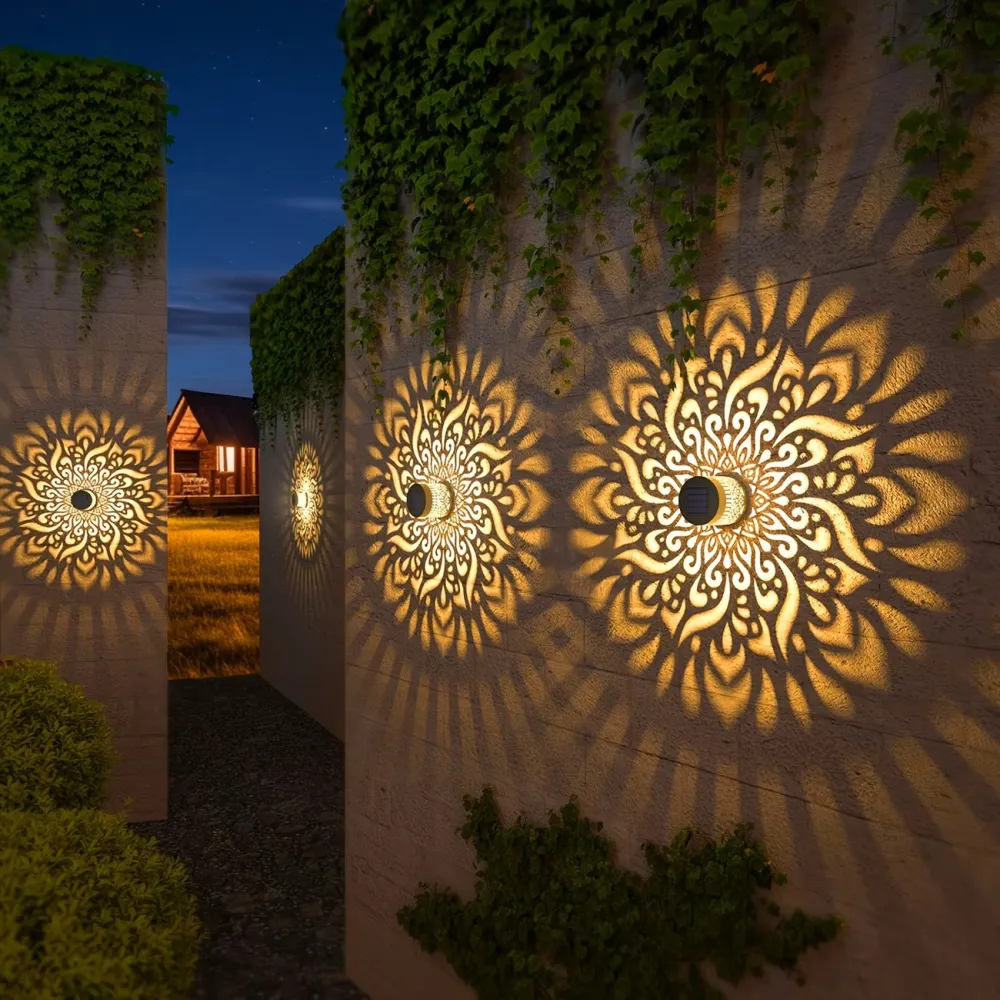 Solar Projection Wall Light