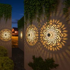 Solar Projection Wall Light