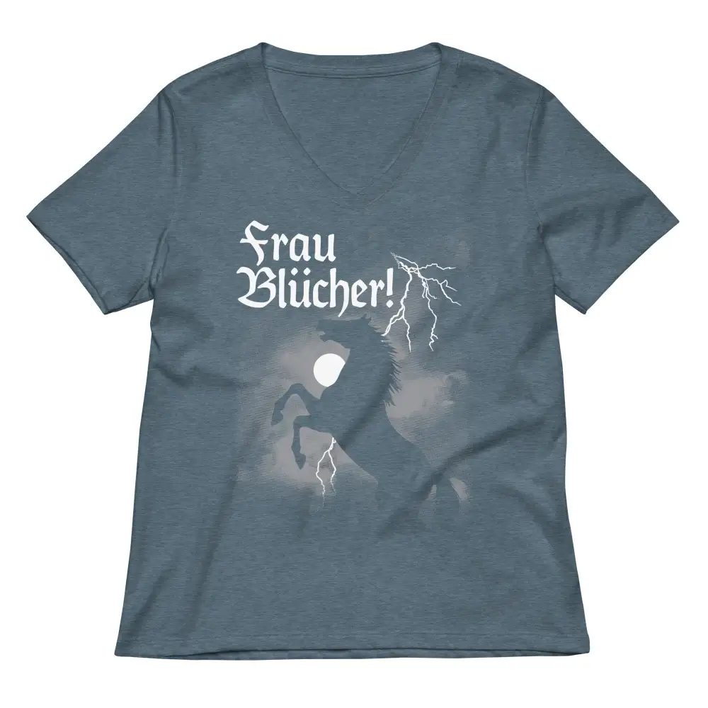 Horse Humor V Neck Tee